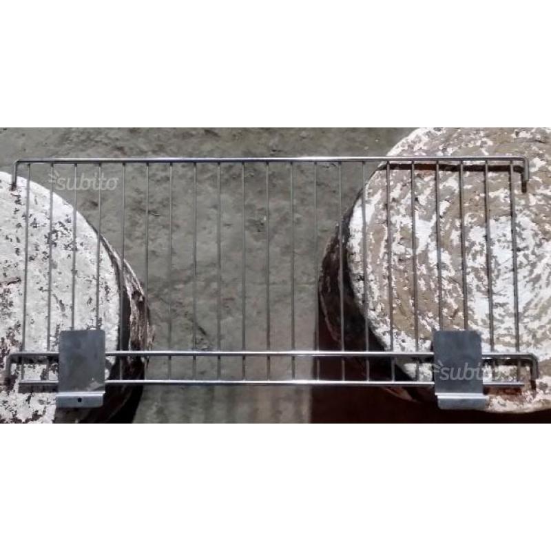 Mensola a griglia per pannelli dogati 54x26 cm