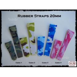 Cinturini Rubber 20mm - 25 colori