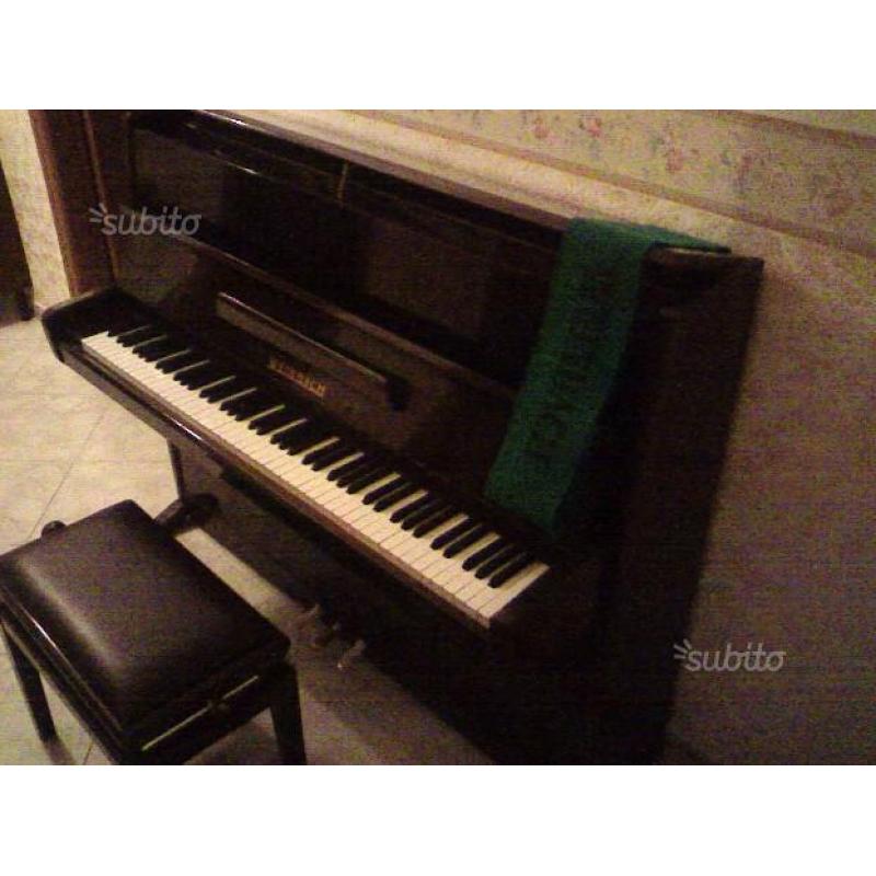 Pianoforte acustico verticale originale "WEINBACH"